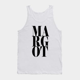 Margot Girls Name Bold Font Tank Top